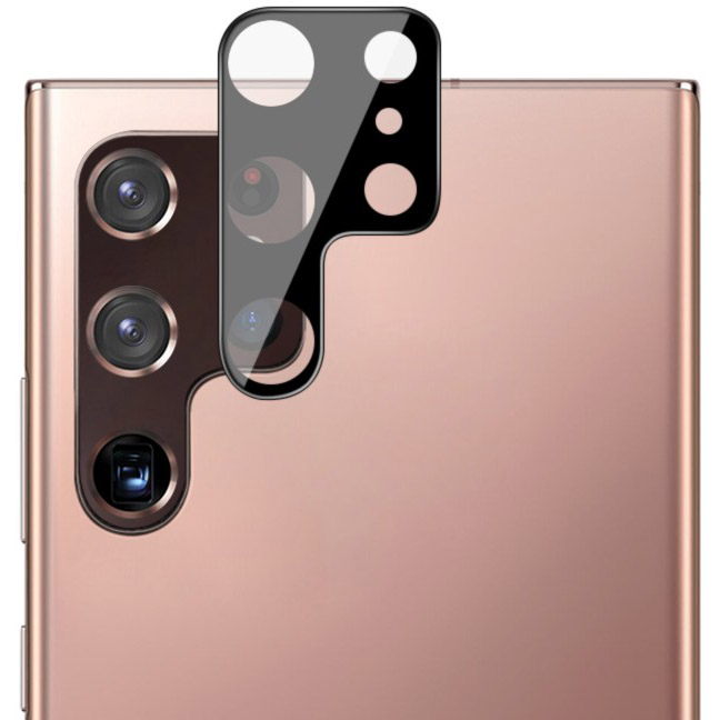 Szkło na aparat dla Galaxy S22 Ultra, Bizon Glass Lens, 2 sztuki.